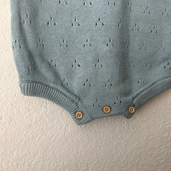 New Little Planet Baby Organic Sweater Knit shortalls - Picture 9 of 9